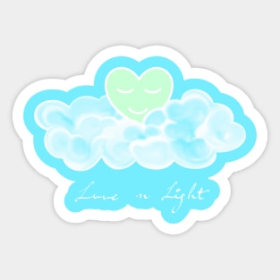 Feeling Light Sticker